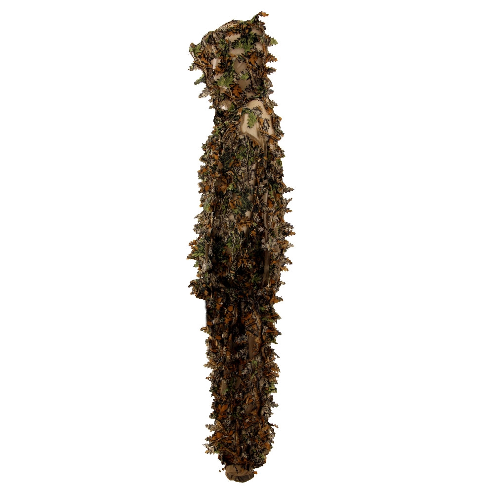 Outdoor Outfitters Ghillie Suit Leaf 3D Woodland Size XL-XXL