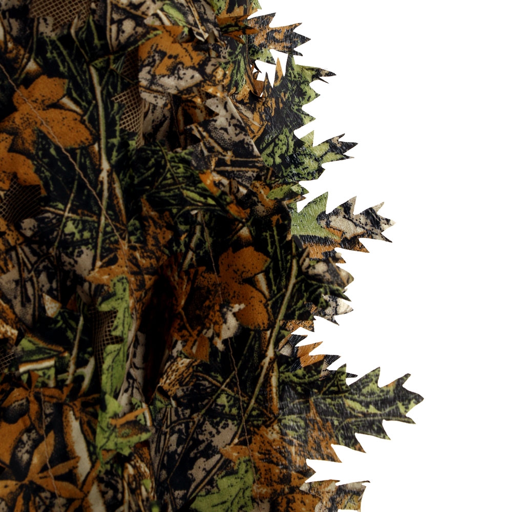 Outdoor Outfitters Ghillie Suit Leaf 3D Woodland Size XL-XXL