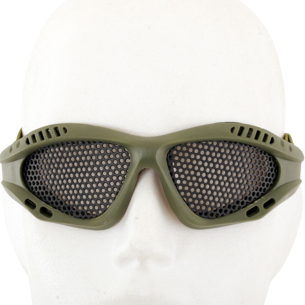 Outdoor Outfitters Airsoft Safety Goggles - Steel Mesh