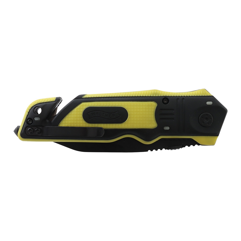 Walther Pro Knife Rescue 95mm Blade Yellow
