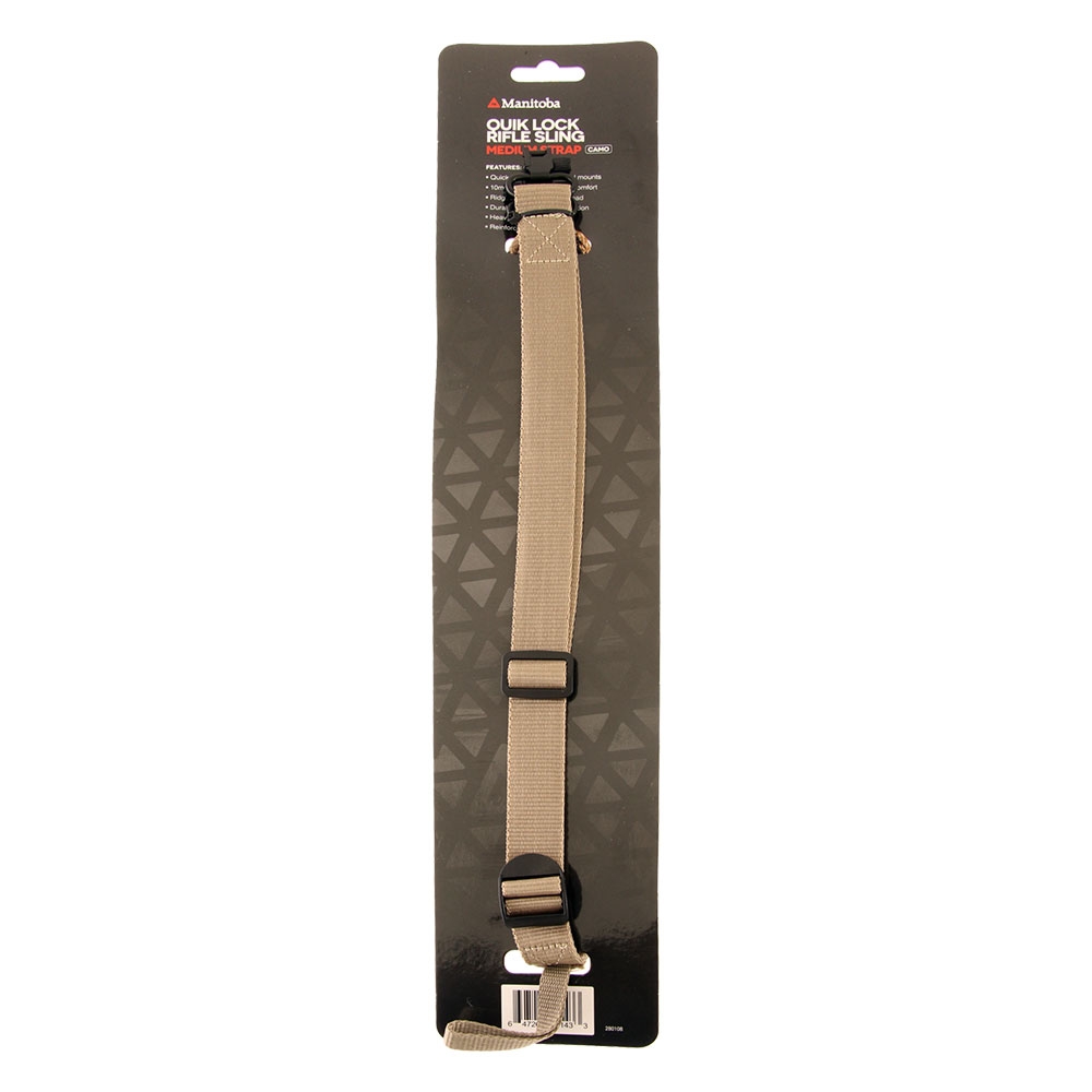 Manitoba Quik-Lock Rifle Sling Medium - Camo