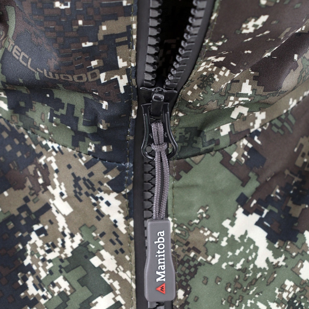 Manitoba Souris Mens Jacket Tecl-Wood Camo Size XL