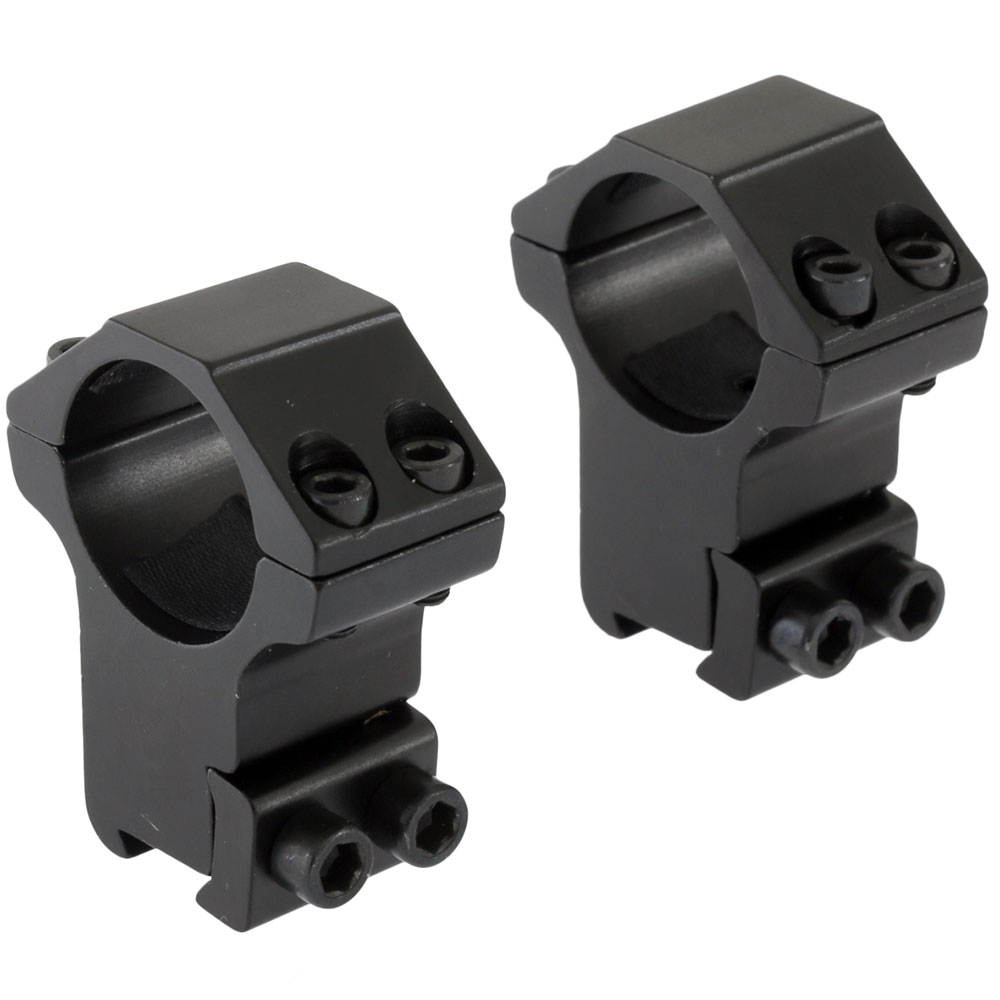 Outdoor Optics Rings 3/8 1in Extra High Double Clamp