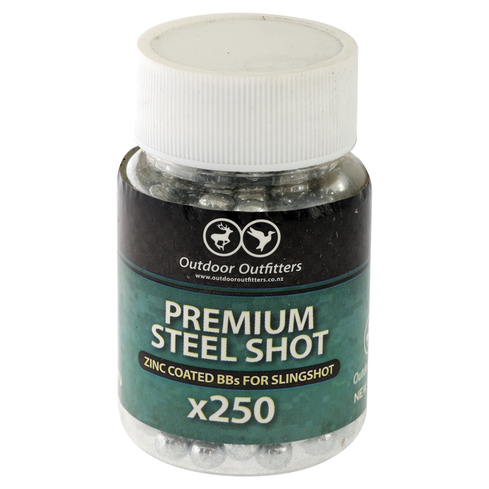 Outdoor Outfitters Slingshot Ammo 1/4in 6.35mm 250X Rounds