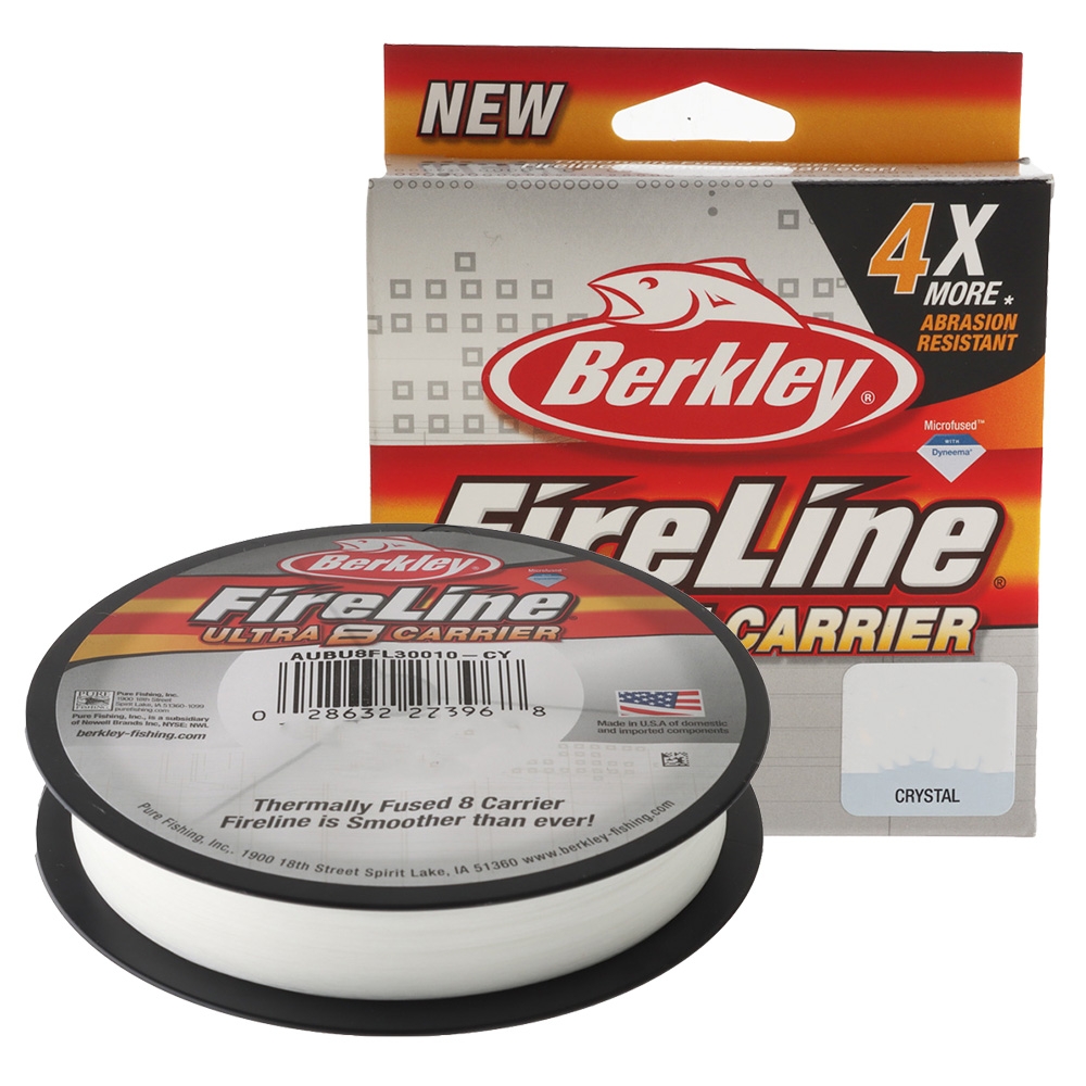 Berkley Fireline Ultra 8 Braid 300m 8lb Crystal