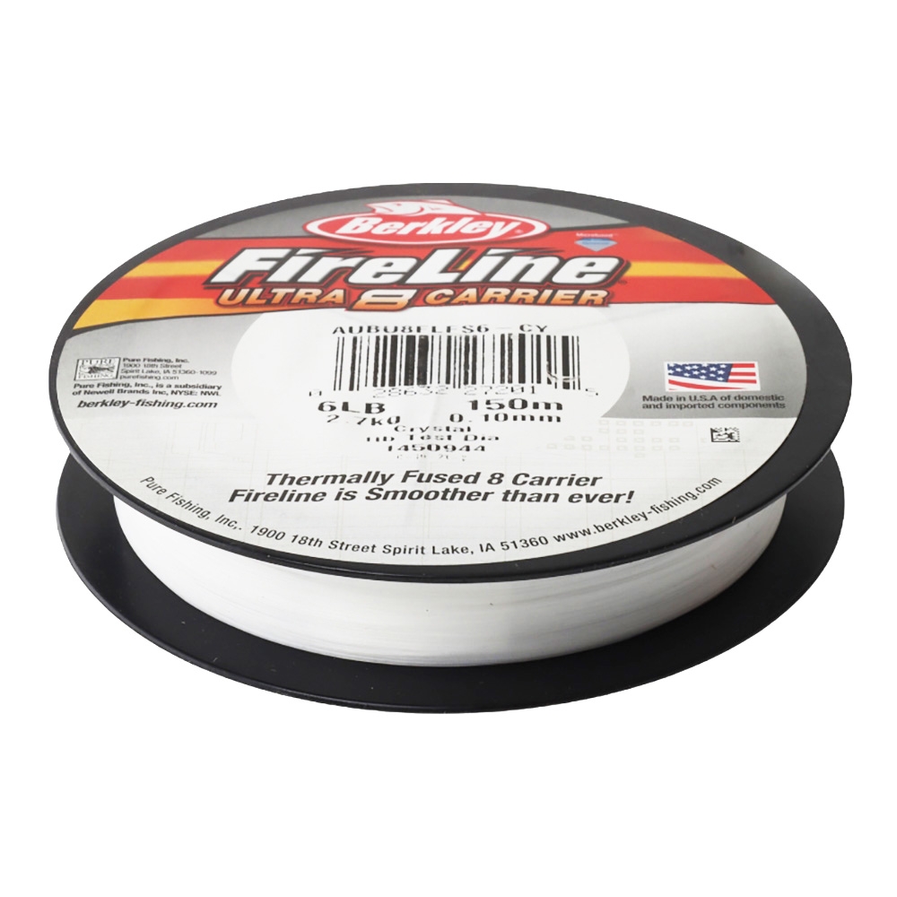 Berkley Fireline Ultra 8 Braid 150m 6lb Crystal