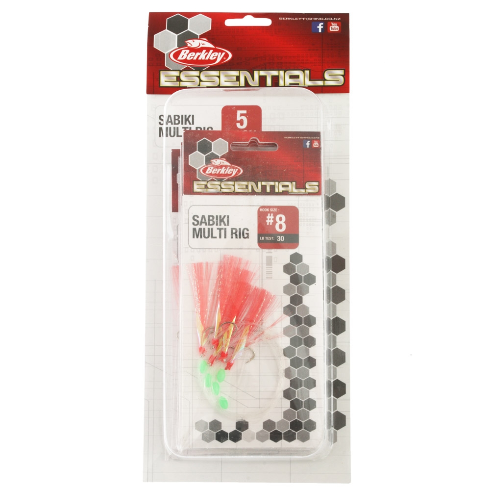 Berkley Essentials Sabiki Multi Rig 5 Pack