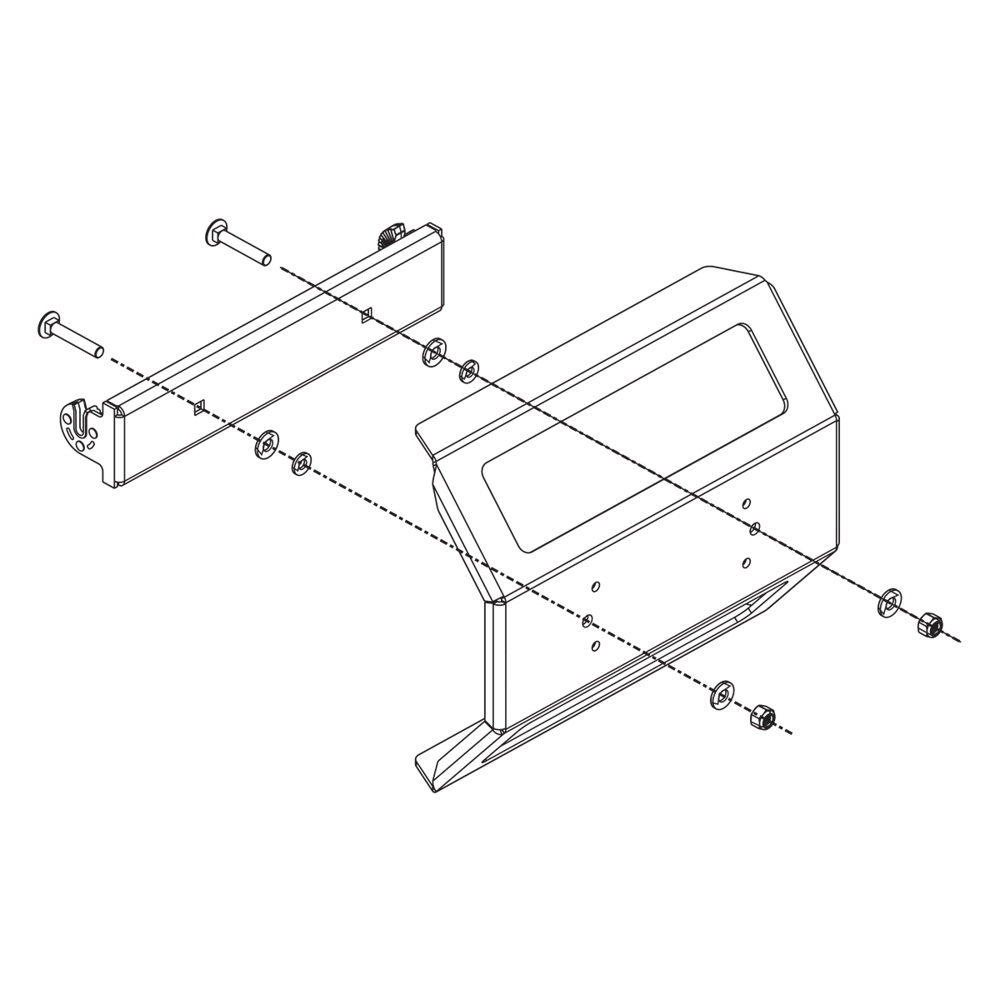Humminbird IDMK H12R In-Dash Mounting Kit HELIX 12 Models