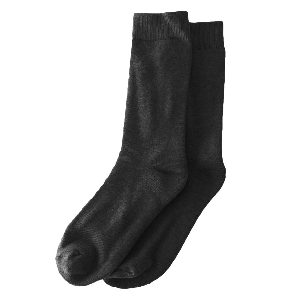 Black Shag Merino Full Hiking Socks