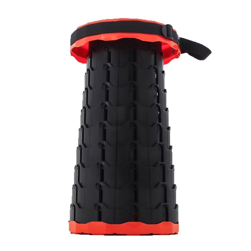 Venturer Portable Collapsible Camping Stool with Padded Foam Cushion / Carry Bag