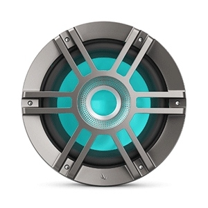 Infinity Kappa Marine RGB LED Passive Subwoofer 10in Titanium/Gunmetal