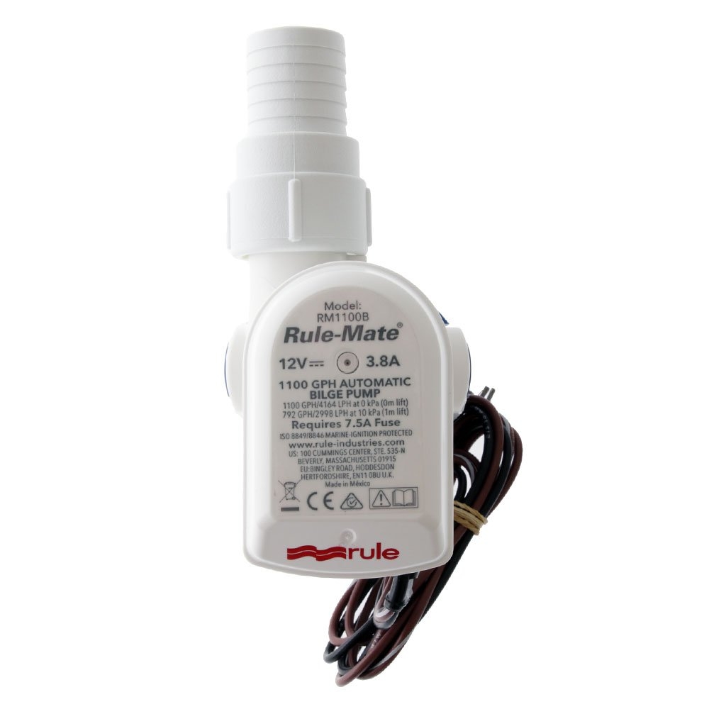Rule-Mate Automatic Submersible Bilge Pump 12V