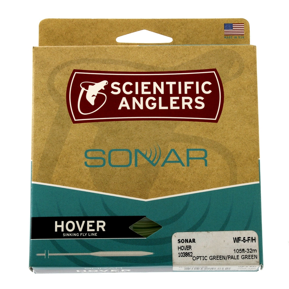 Scientific Anglers Sonar Hover Fly Line WF5S Optic Pale Green