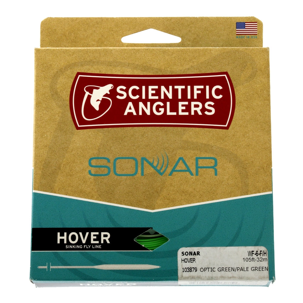 Scientific Anglers Sonar Hover Fly Line WF6S Optic Pale Green