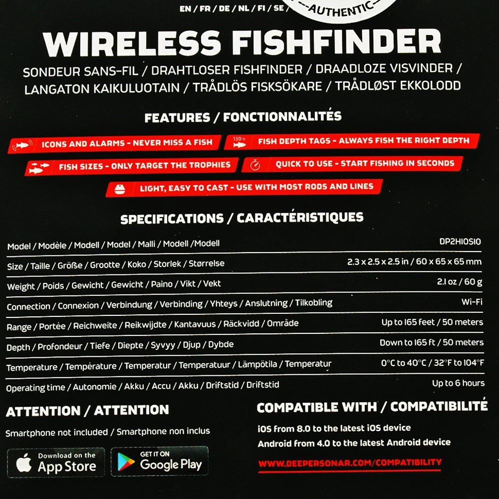 Deeper START Portable Smart Fishfinder with WiFi