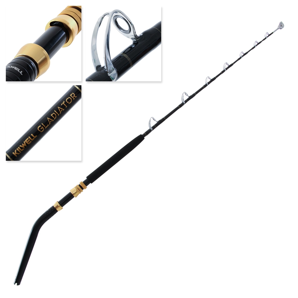 Kilwell Gladiator DBB IGFA Wind-On Swordfish Game Rod 6ft 2in 37-60kg Kilwell Gladiator DBB IGFA Wind-On Swordfish Game Rod 6ft 2in 37-60kg