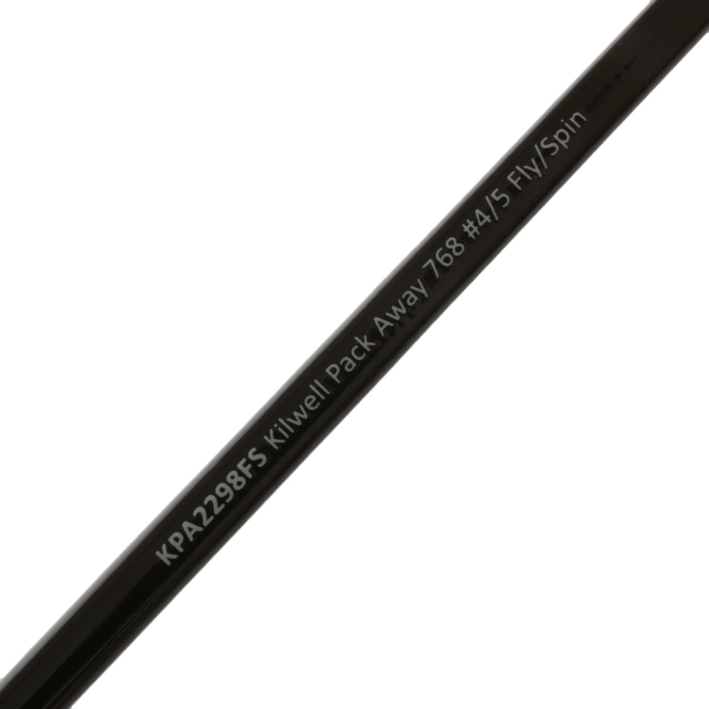 Kilwell Pack Away 768 Fly/Spin Rod 7ft 6in #4/5 3-15g 8pc