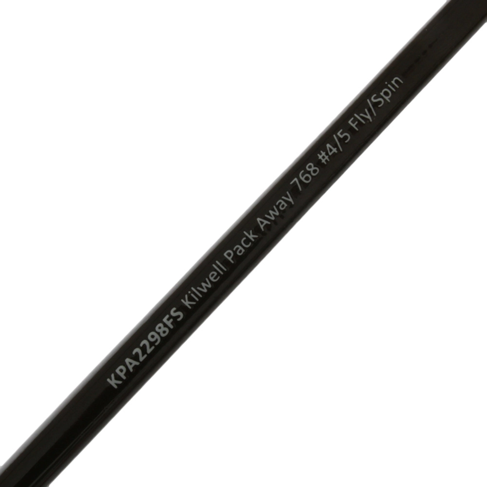 Kilwell Pack Away 768 Fly/Spin Rod 7ft 6in #4/5 3-15g 8pc Kilwell Pack Away 768 Fly/Spin Rod 7ft 6in #4/5 3-15g 8pc