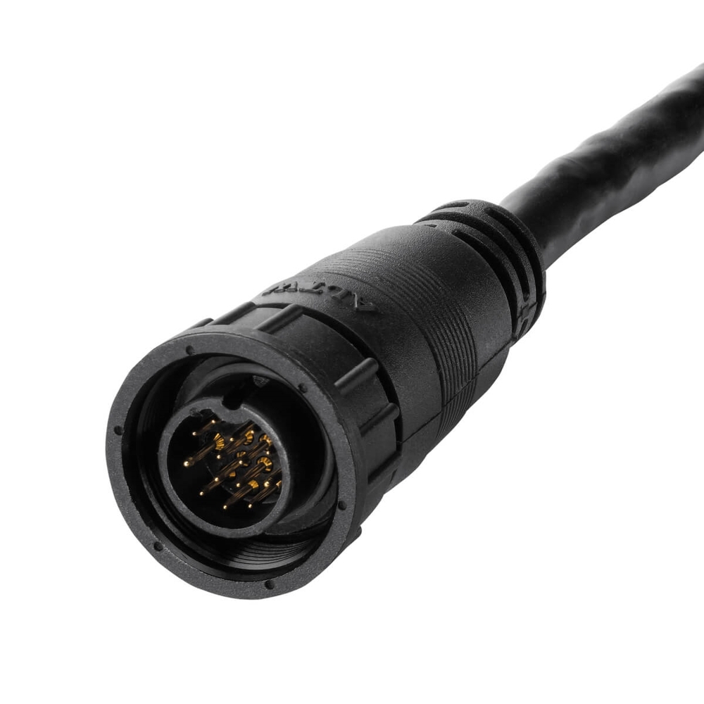 Humminbird XPTH 14 HW T SOLIX Dual Spectrum CHIRP with Temp Plastic Thru Hull Transducer