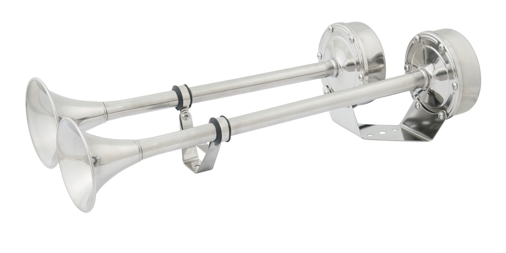Attwood 12V Dual Trumpet Electric Horn