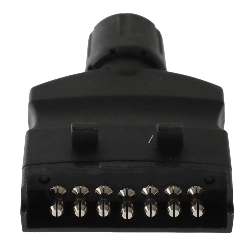 Trojan 7 Pin Trailer Plug Male - Screw End Trojan 7 Pin Trailer Plug Male - Screw End