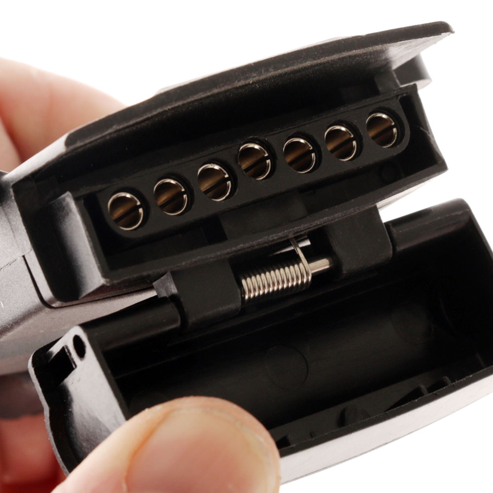 Trojan 7 Pin Trailer Socket Female - Screw End