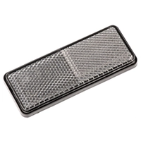 Trojan Trailer Reflector Qty 1 96 x 38mm White Self Adhesive Thumbnail Trojan Trailer Reflector Qty 1 96 x 38mm White Self Adhesive
