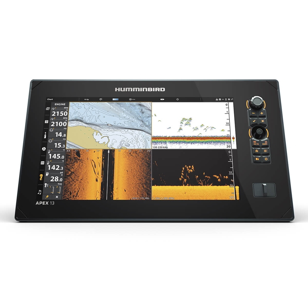 Humminbird APEX 13 MEGA SI GPS Chartplotter