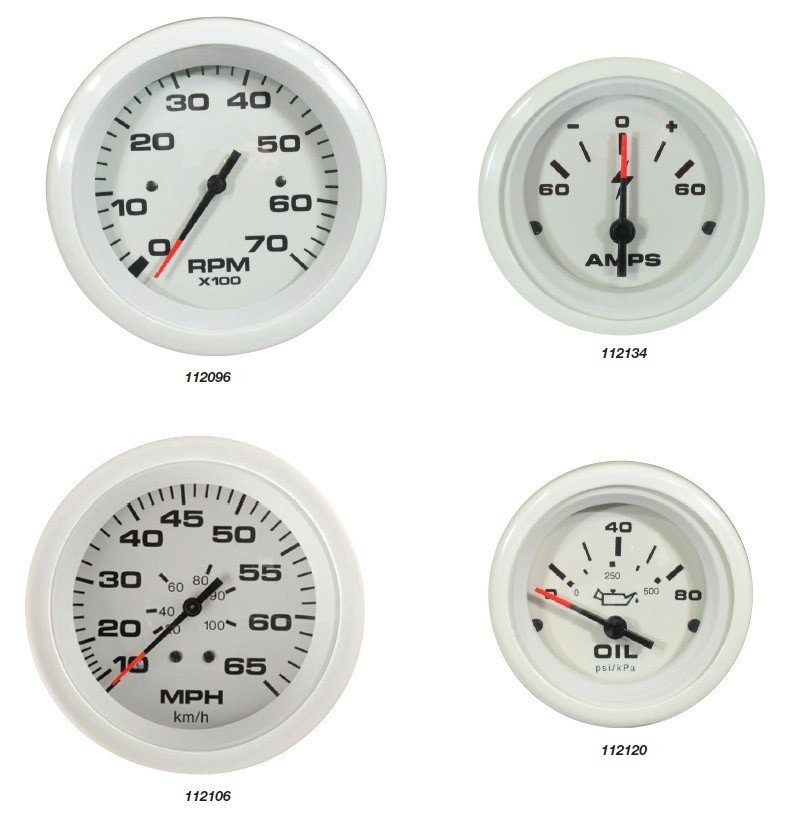 Tachometer 7000 RPM Inboard 