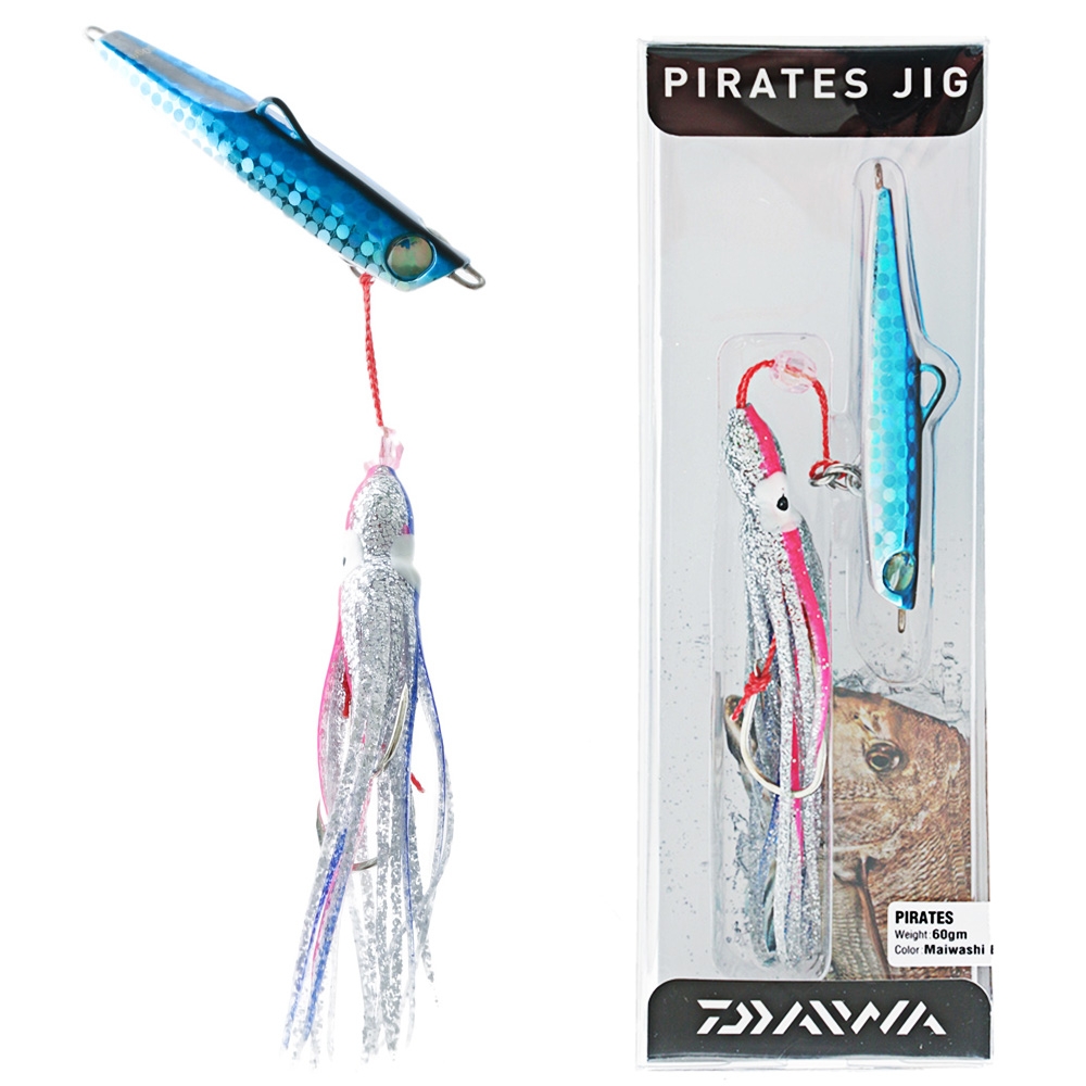 Daiwa Pirates Inchiku Jig Maiwashi Blue 120g