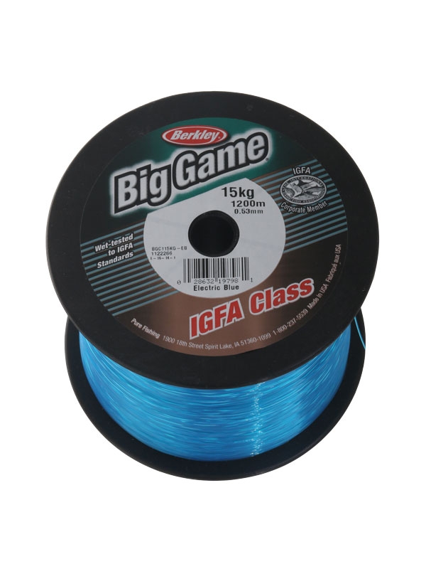 Berkley IGFA Big Game Line Blue 1200m 15kg