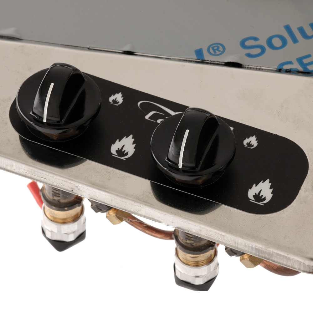 CAN 2 Burner Hob Stainless Steel Marine