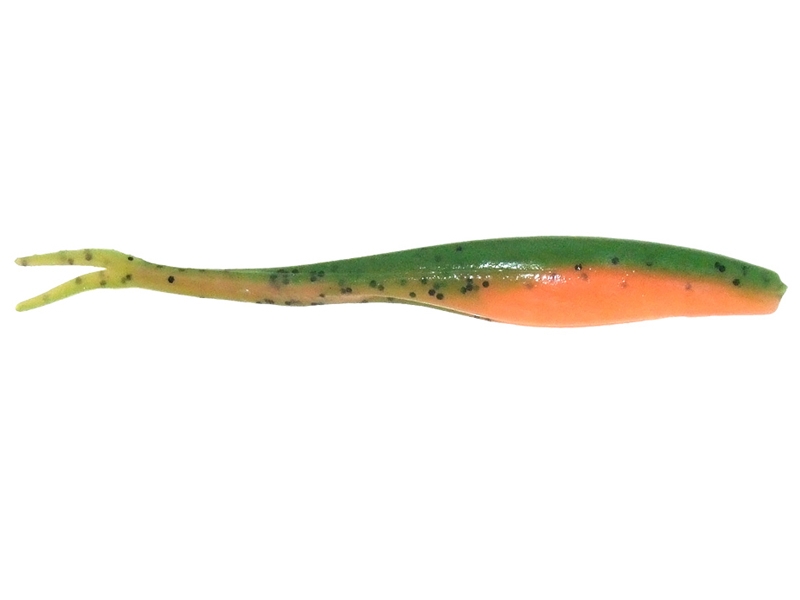Berkley Gulp Jerk Shad Soft Bait 13cm Lime Tiger Glow
