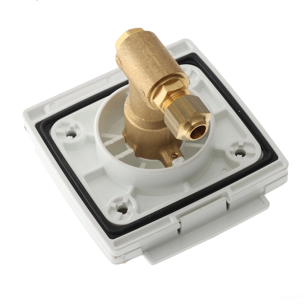 Bullfinch 6087 External Gas Outlet Point White Bullfinch 6087 External Gas Outlet Point White