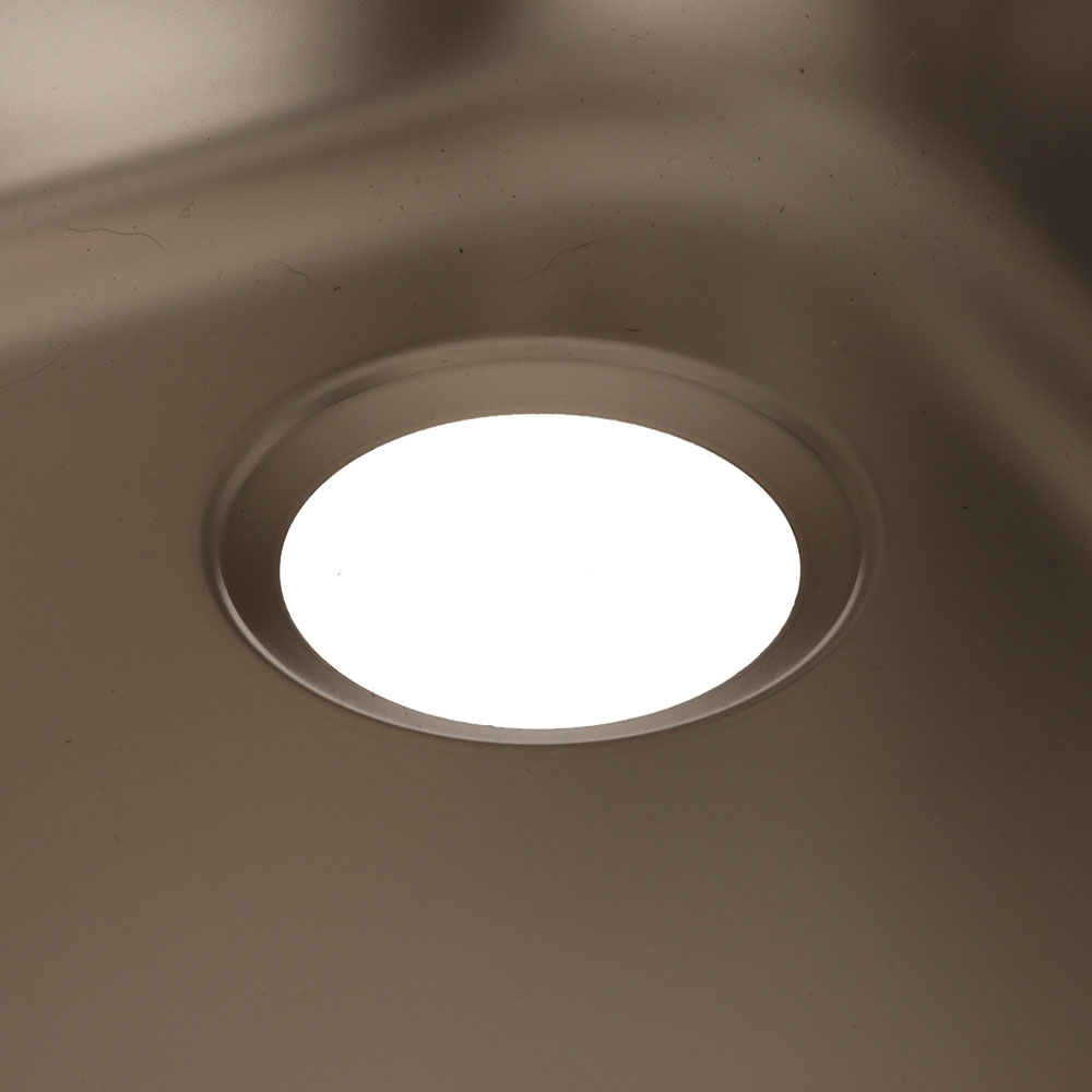 CAN Square Matt Stainless Steel Sink 360x360x150mm