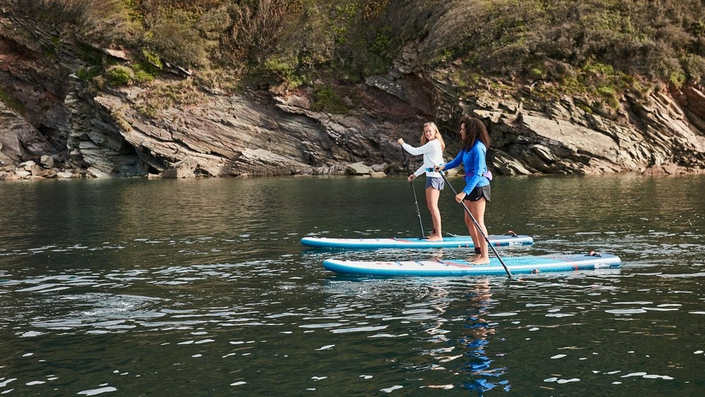 Red Paddle Co Sport Inflatable Stand Up Paddle Board with Hybrid Tough Paddle 11ft 3in