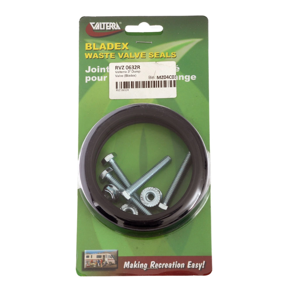 Valterra 3in (75mm) Bladex Waste Valve Seal Replacement Kit Valterra 3in (75mm) Bladex Waste Valve Seal Replacement Kit