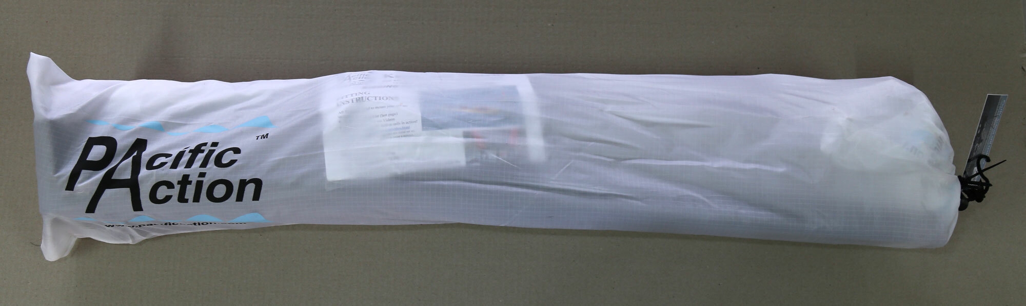 Pacific Action Kayak Sail System 2.2sqm White/Clear