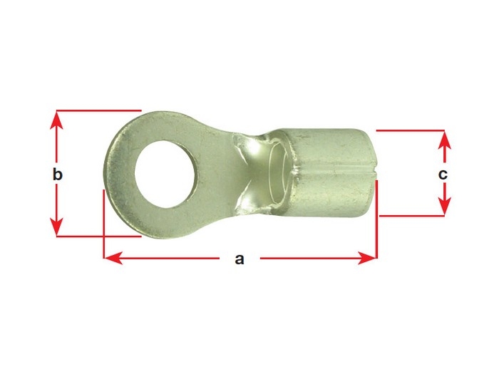 BLA Crimp Battery Lug - Size 8-6