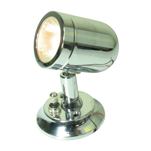 BLA Halogen Bulkhead Light Chrome 12V 10W