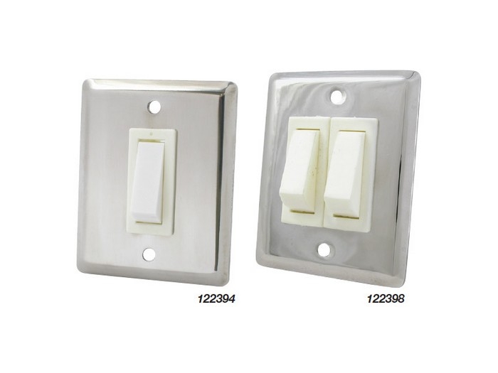 BLA Light Switch - Stainless Steel Single