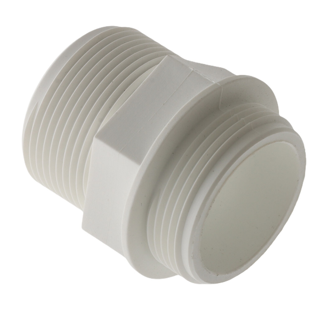 TruDesign Threaded Connector 1.5in BSP White