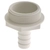 TruDesign Aquavalve Hose Tail 19mm BSP White