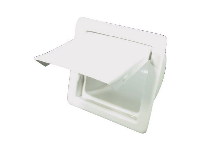 BLA SSI Recessed Toilet Paper Holder - White