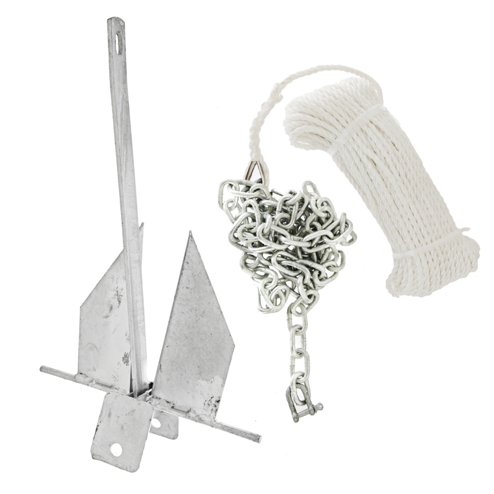 BLA Anchor Kit Sand 4lb 30X6 Rope 2X6 Chain