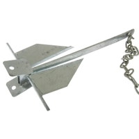 BLA Galvanised Sand Anchor Kit 4S with 6mm x 50m Rope and 2 x 6mm Chain Thumbnail BLA Galvanised Sand Anchor Kit 4S with 6mm x 50m Rope and 2 x 6mm Chain