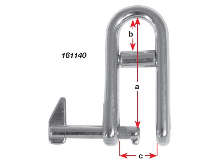 BLA Stainless Steel Quick Release Halyard Shackles
