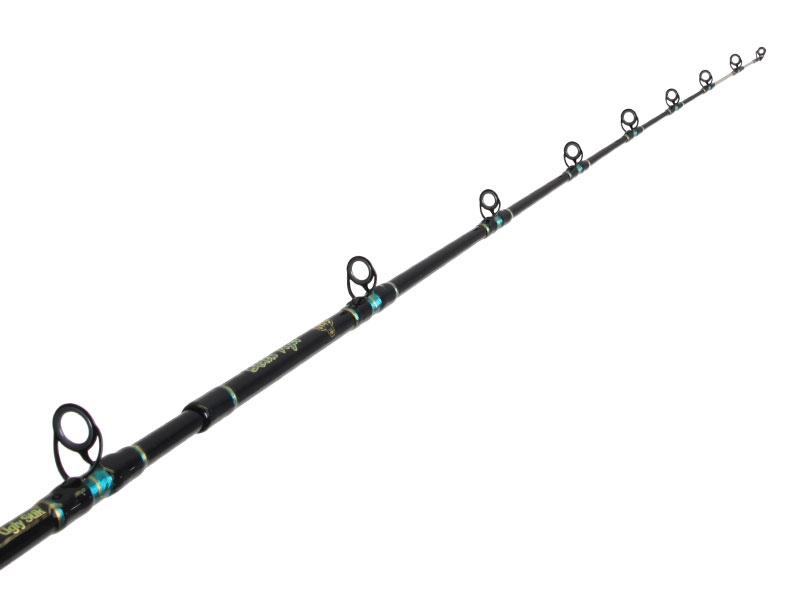 Ugly Stik Black Tiger Heavy Duty 50lb Overhead Rod 7ft 5-25kg 2pc