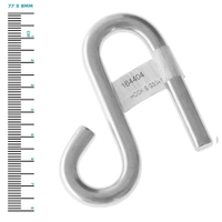 BLA 304 Stainless Steel S Hook Thumbnail BLA 304 Stainless Steel S Hook