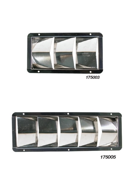 Marine Town Vent 3 Louvre S/S 210X112mm